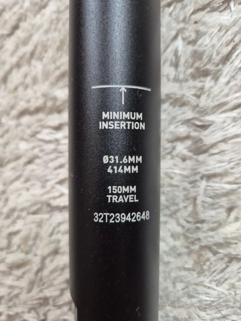 Rock Shox Reverb stealth 31.6mm 150mm