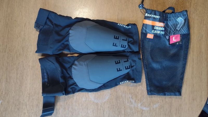 chrániče loktů Rockrider MTB D ELB-Strong