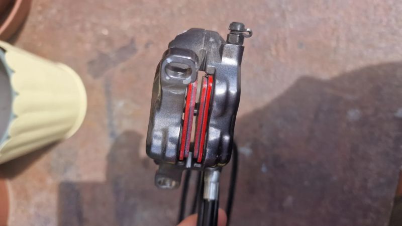 Set 4 pístkových brzd shimano XTR + závodní galfer desky