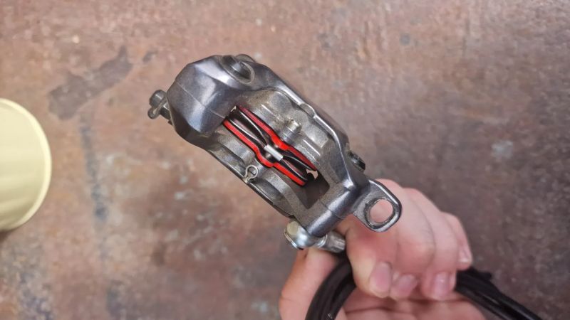 Set 4 pístkových brzd shimano XTR + závodní galfer desky