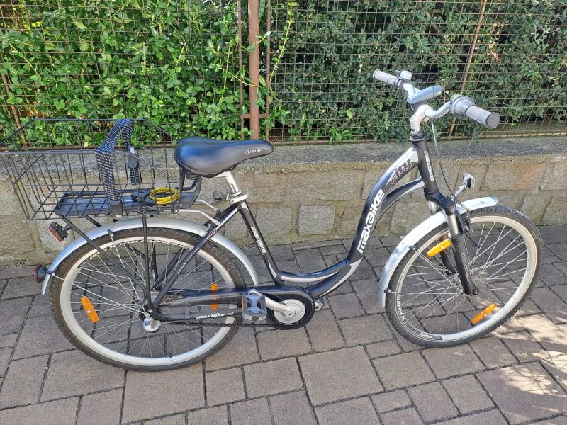 Kolo do města Maxbike City s nízkým nástupem a příslušenstvím