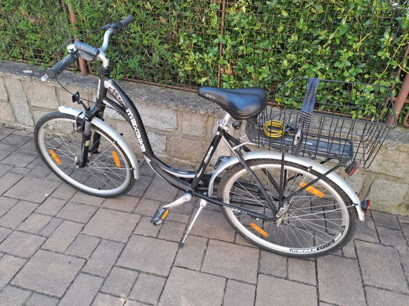 Kolo do města Maxbike City s nízkým nástupem a příslušenstvím