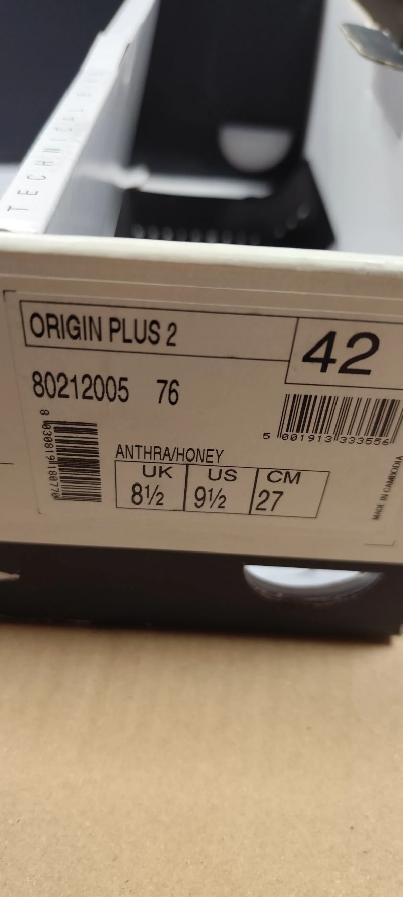 Tretry Northwave - Origin Plus 2 - Anthra/Honey