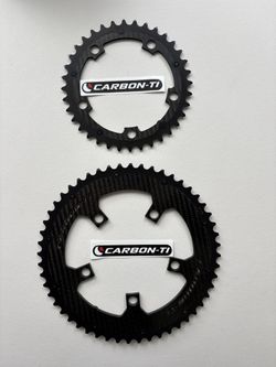 Nové ultralehké carbonové designové převodníky Carbon-Ti X-Carboring 52/36 - 110mm BCD