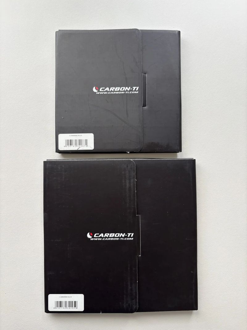 Nové ultralehké carbonové designové převodníky Carbon-Ti X-Carboring 52/36 - 110mm BCD