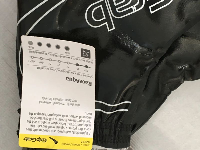 Návleky na tretry GripGrab Aqua Race, lehké, nepromokavé, XL