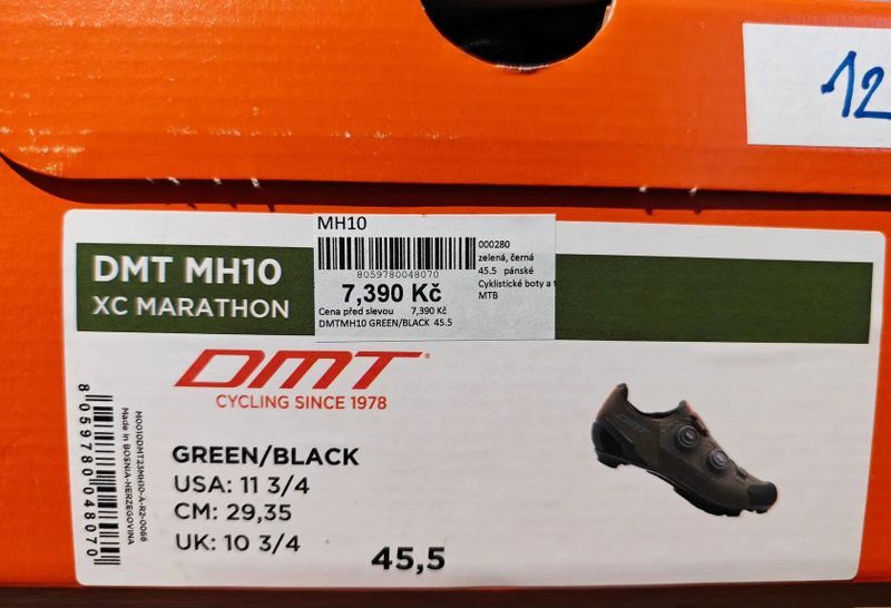 DMT MH10 - Green 45.5_XC/Marathon