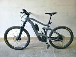Haibike AllMtn 4 - Cool grey/Black matte