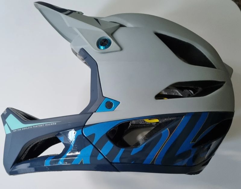 Troy Lee Designs Stage MIPS Helmet - signature blue XL-XXL
