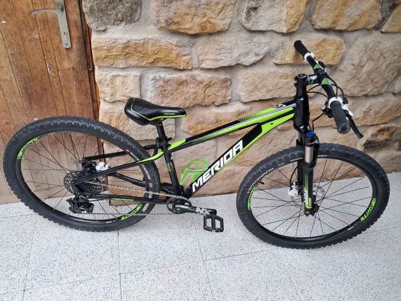 Merida Team 26, vzduch.vidlice, Sram 1x11, lehké! 