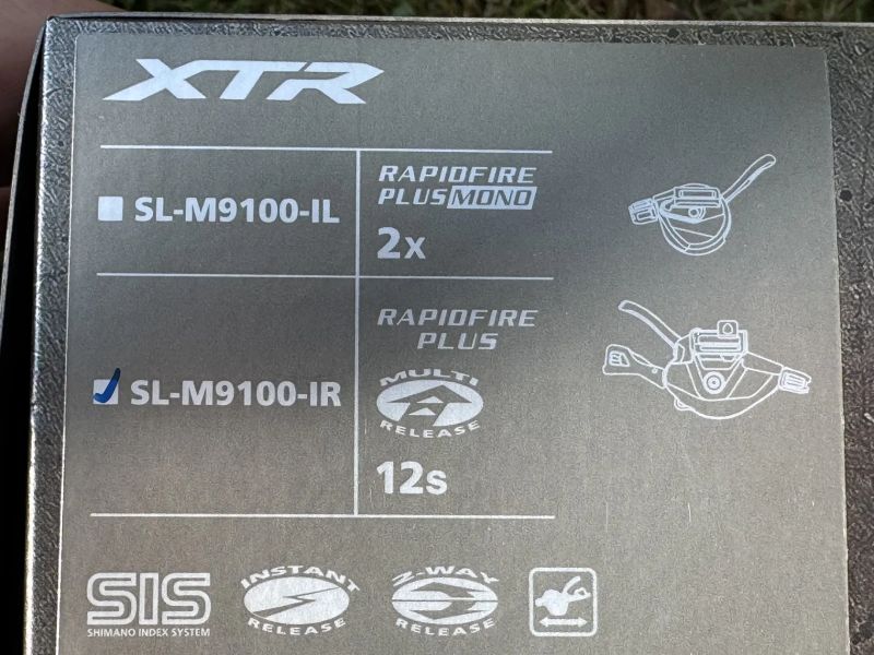 SHIMANO XTR M9100 ispec EV