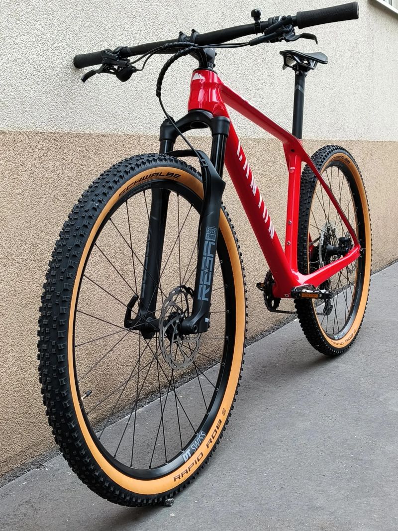 Canyon Exceed CF5 2022, vel M, carbon 29", TOP STAV