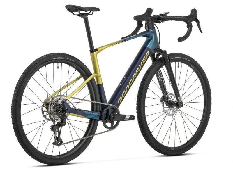 🔥🔥 SLEVA 44.000 -29% 🔥🔥MONDRAKER Dusty Carbon R midnight blue/tonic gold/teal green