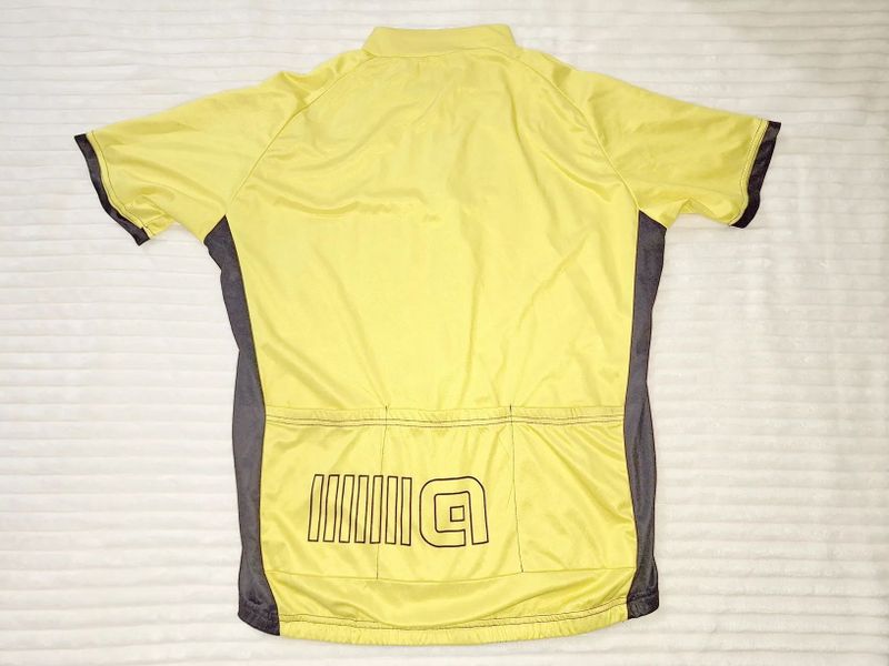 Cyklistický dres/žlutý trikot - celorozepínací - zánovní