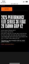 Fox 36 Performance Elite Grip X2 150mm