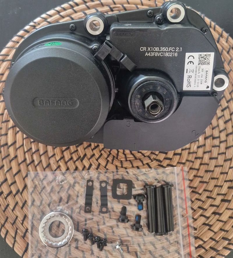 Středový motor Bafang M400 CAN + příslušenství