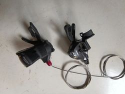 2x levé řazení Shimano
