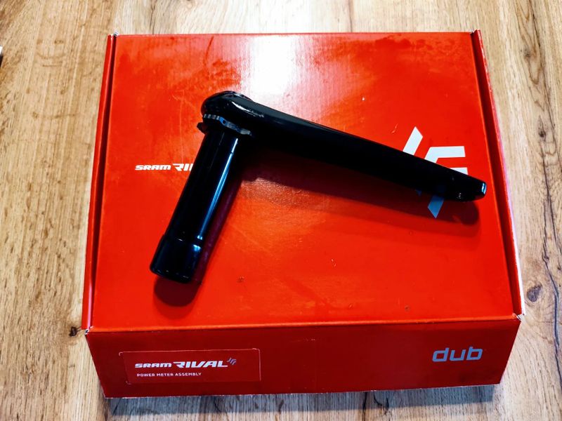Sram Rival D1 DUB ľavá kľuka s Quarq powermetrom, 175 mm
