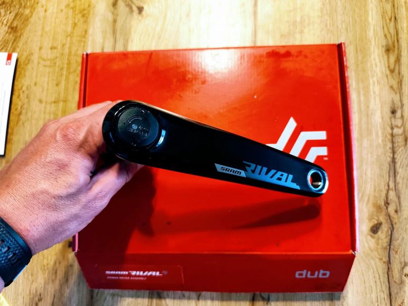 Sram Rival D1 DUB ľavá kľuka s Quarq powermetrom, 175 mm