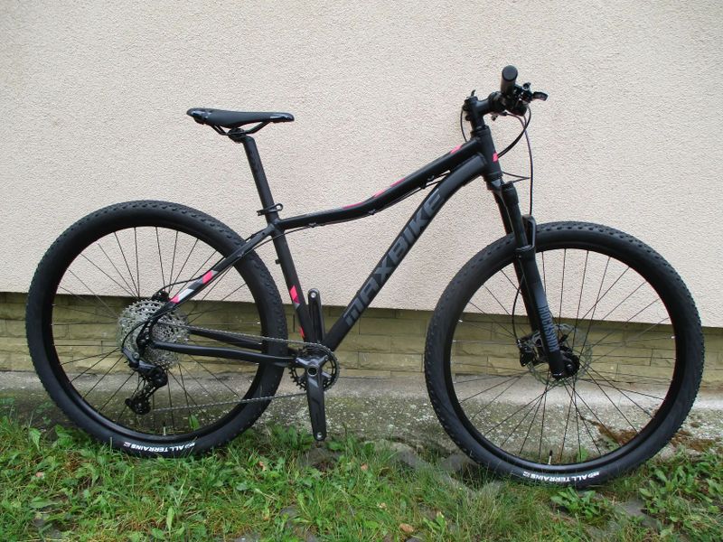 Nové dámské 29" kolo Maxbike M509D 17", vzduch. vidlice Rock Shox Judy, Shimano Deore1x11