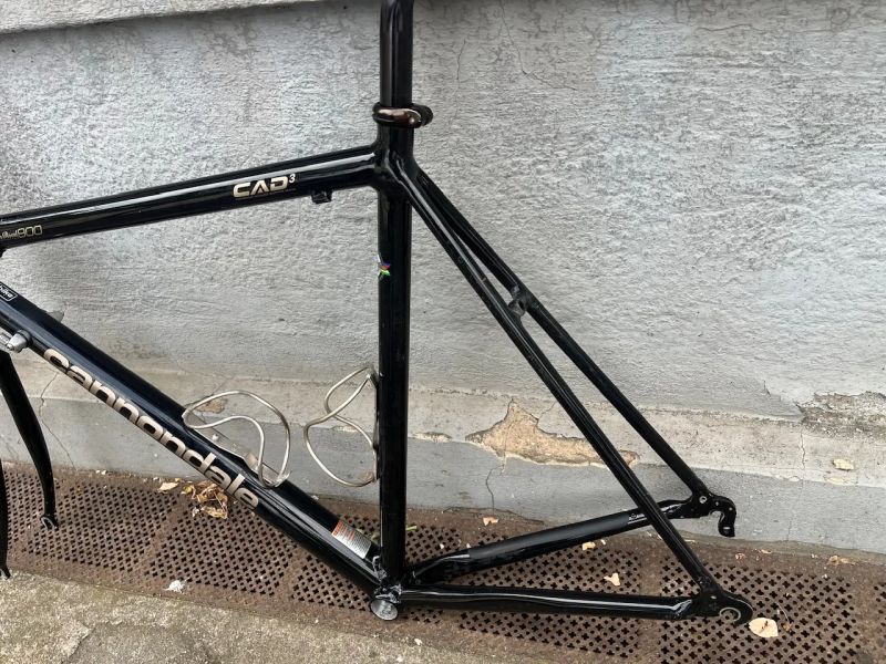 Retro ram Cannondale CAD3 s Head Shok systémem, vel.: L/57cm, defekt