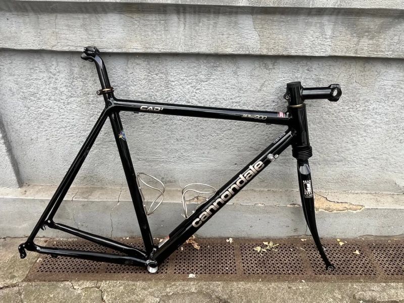Retro ram Cannondale CAD3 s Head Shok systémem, vel.: L/57cm, defekt