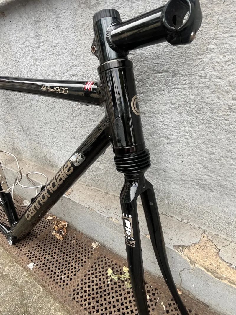 Retro ram Cannondale CAD3 s Head Shok systémem, vel.: L/57cm, defekt