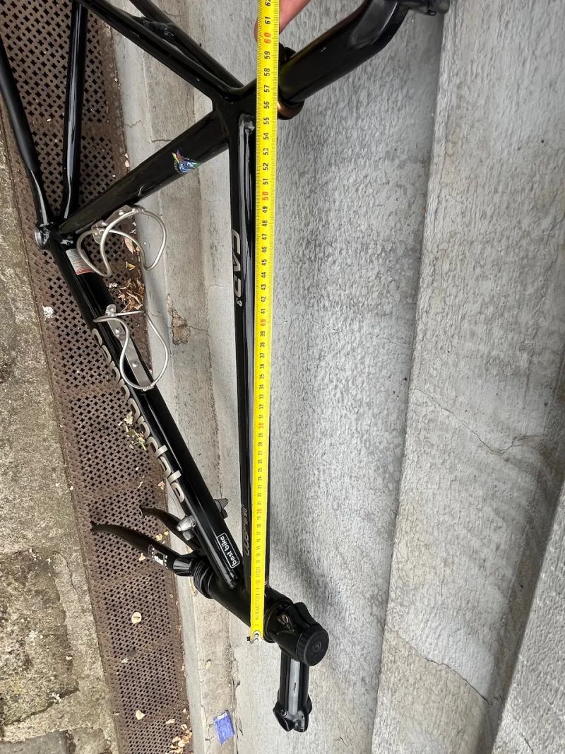 Retro ram Cannondale CAD3 s Head Shok systémem, vel.: L/57cm, defekt