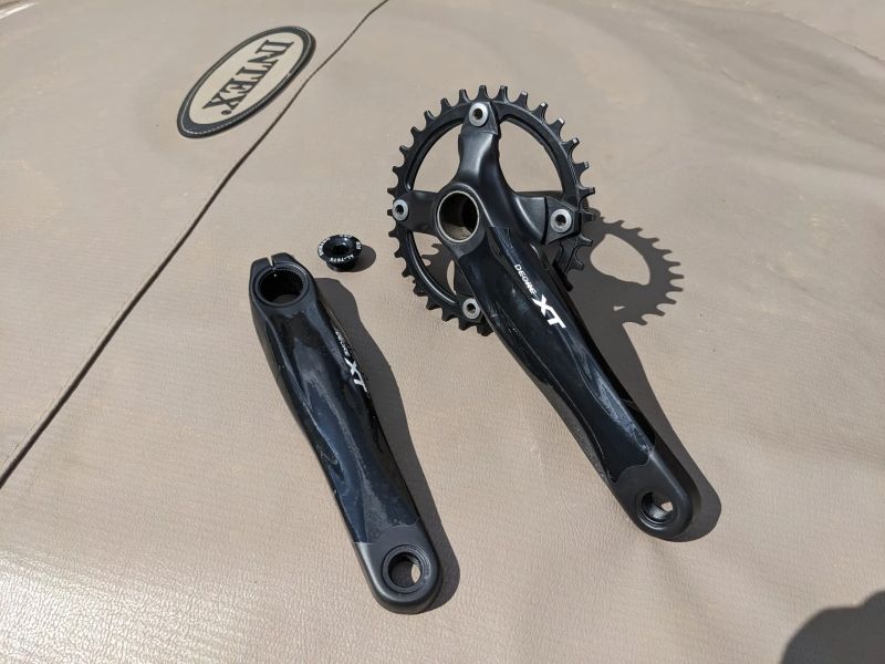 Kliky Shimano Deore, 175mm, nový převodník