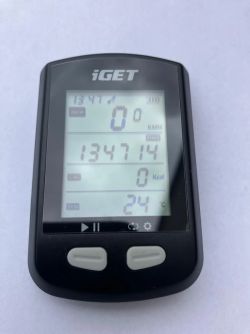Cyklopočítač s GPS iGET C200