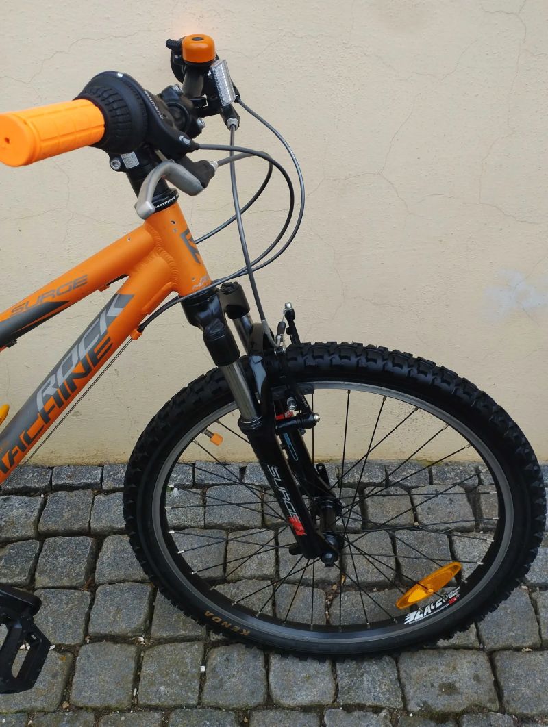 MTB kolo Rock Machine Surge 24, pro děti s výškou 115-155cm+dárek