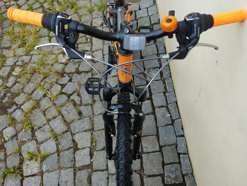MTB kolo Rock Machine Surge 24, pro děti s výškou 115-155cm+dárek