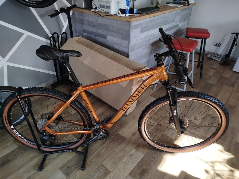 Nové horské kolo Hammerbike