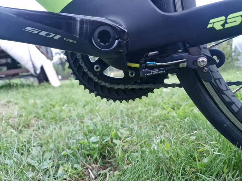 Bergamont Prime RS – zánovní karbonové aero kolo, vel. 55