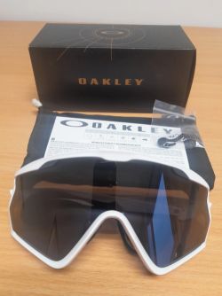 Brýle Oakley Wind Jacket 2.0 Matná bílá čočka Prizm Black