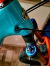 Nový Yeti Sb150 Turq Carbon L 29" + Fox 38 Factory Kashima Grip X2 Orange 2025