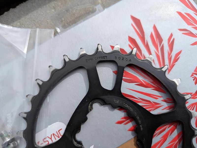 Převodník SRAM X-Sync2 Offset 3mm 30z