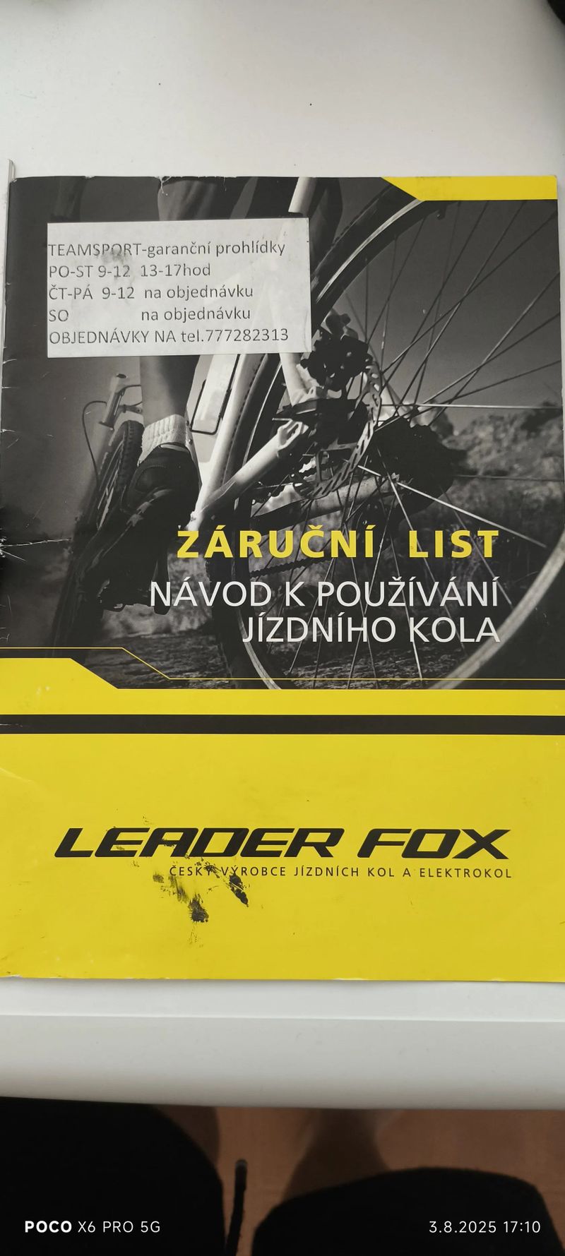 Prodám Elektrokolo Leader Fox ALTAR 
