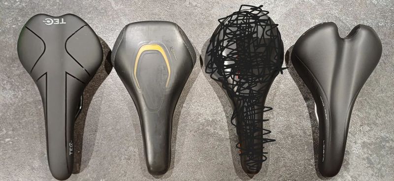 Prodám sedla Fizik, Selle Royal, DDK.