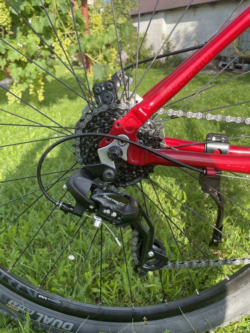 Bicykel Dema Ravena 1.0 červený 