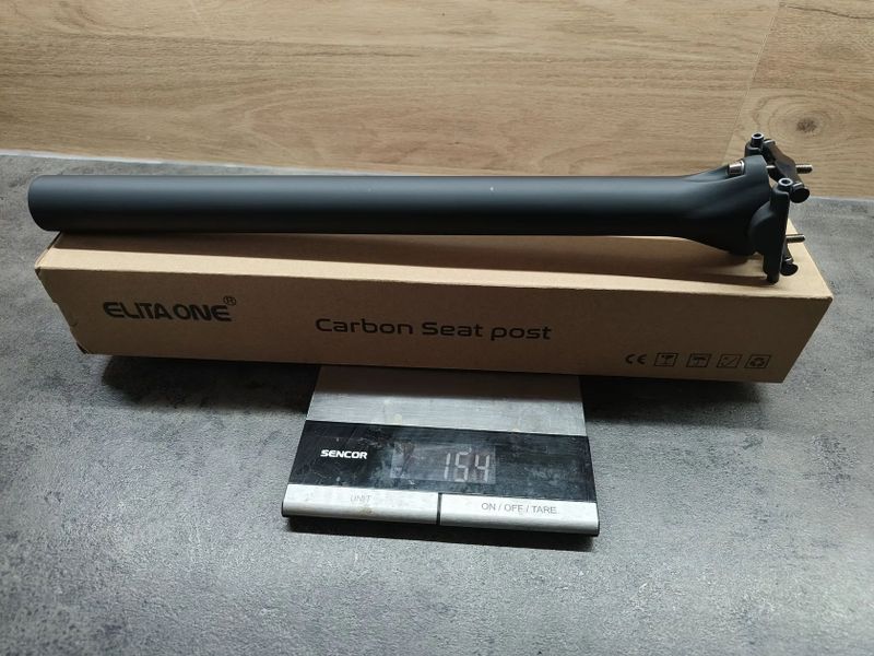 Karbonová sedlovka Elita ONE 31,6 / 400mm / 154 gramů