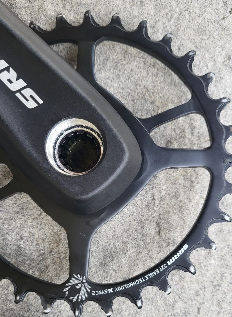 Kliky SRAM SX 175 mm, převodník 32 T, střed SRAM Powersline