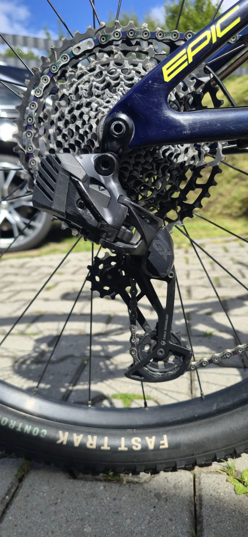 Specialized Epic Comp Carbon 29" + Fox Factory SC 32 Kashima lock + Sram GX AXS + XT Deore