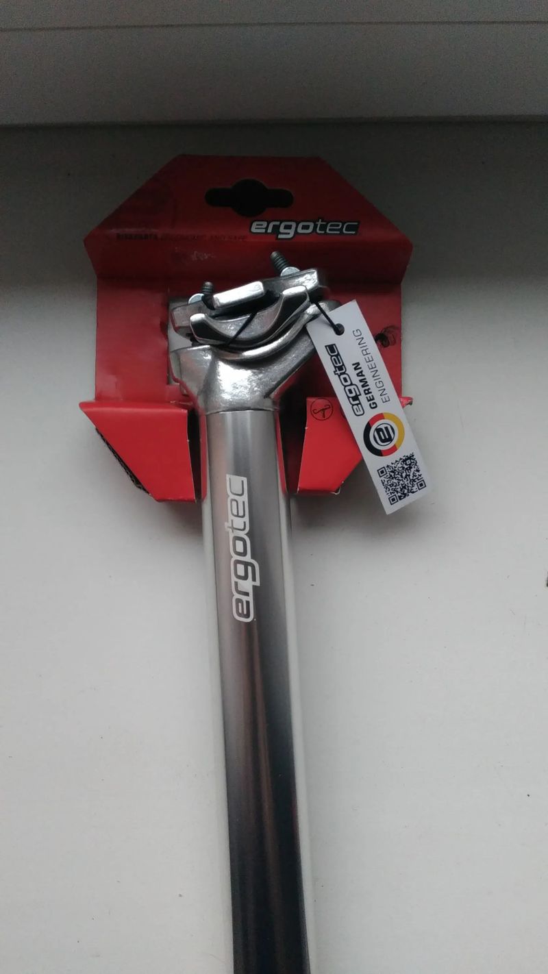 Sedlovka ERGOTEC Atar 31,6 350mm offset 10mm