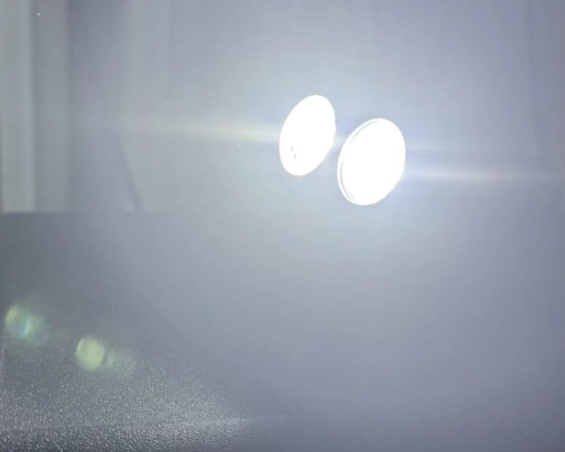 Silne led svetlo na riditka