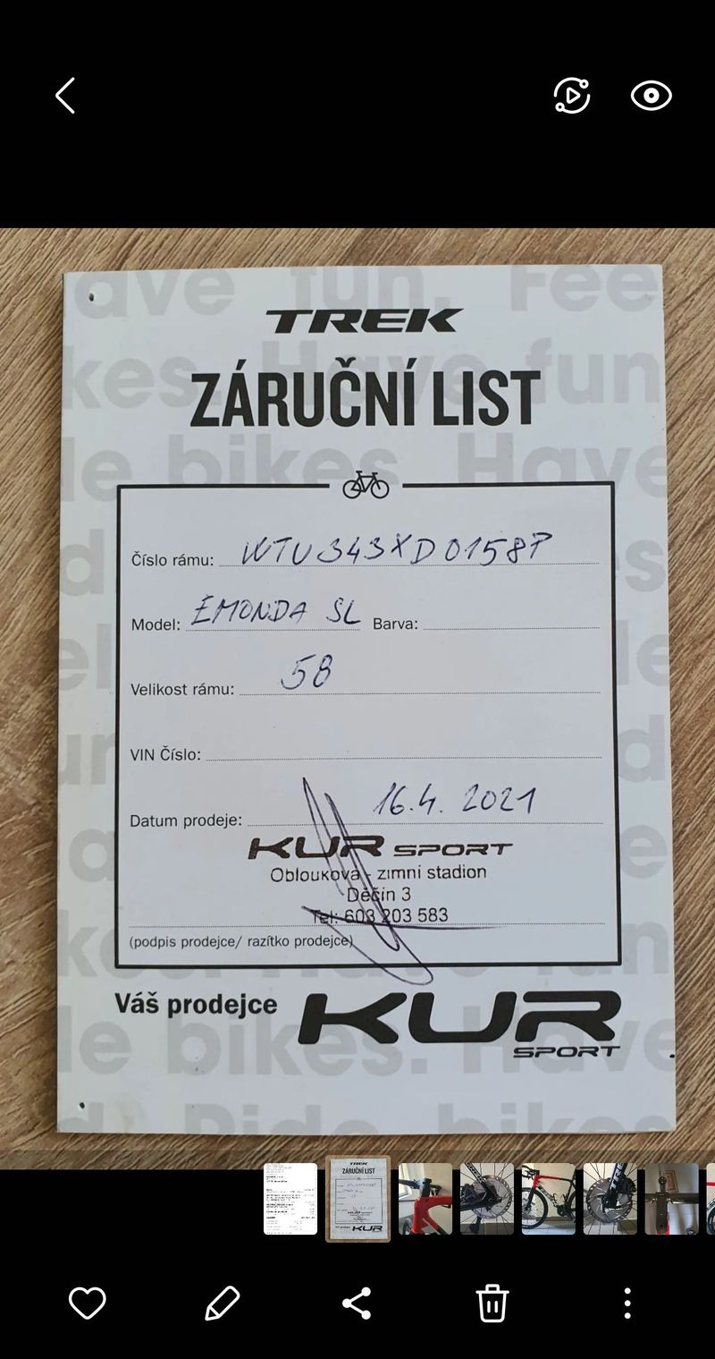 Trek Émonda SL Pro SH Ultegra 2x12 Di2