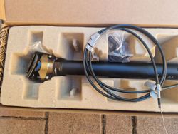 SEDLOVKA FOX TRANSFER SL 31.6mm FACTORY - 150mm + páčka Hope Dropper Lever