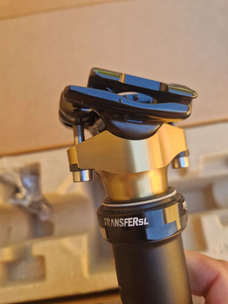 SEDLOVKA FOX TRANSFER SL 31.6mm FACTORY - 150mm + páčka Hope Dropper Lever