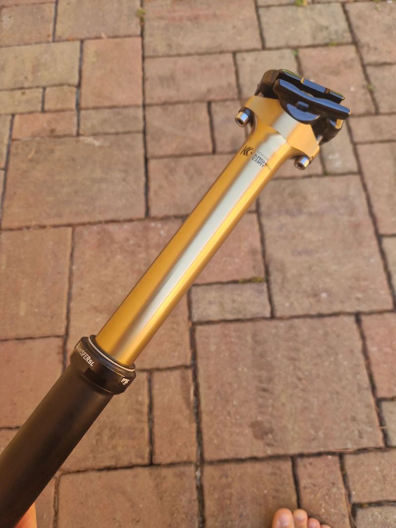 SEDLOVKA FOX TRANSFER SL 31.6mm FACTORY - 150mm + páčka Hope Dropper Lever