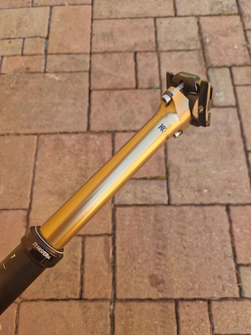 SEDLOVKA FOX TRANSFER SL 31.6mm FACTORY - 150mm + páčka Hope Dropper Lever